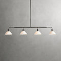 Art Glass Therona Linear Chandelier-King Lamps