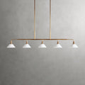 Art Glass Therona Linear Chandelier-King Lamps