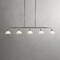 Art Glass Therona Linear Chandelier-King Lamps
