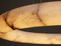 Halima Halo Alabaster  Chandelier