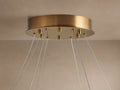 Halima Halo Alabaster  Chandelier