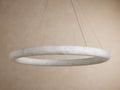 Halima Halo Alabaster  Chandelier
