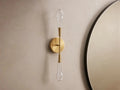 Soltaire Crystal Double Wall Sconce - King Lamps