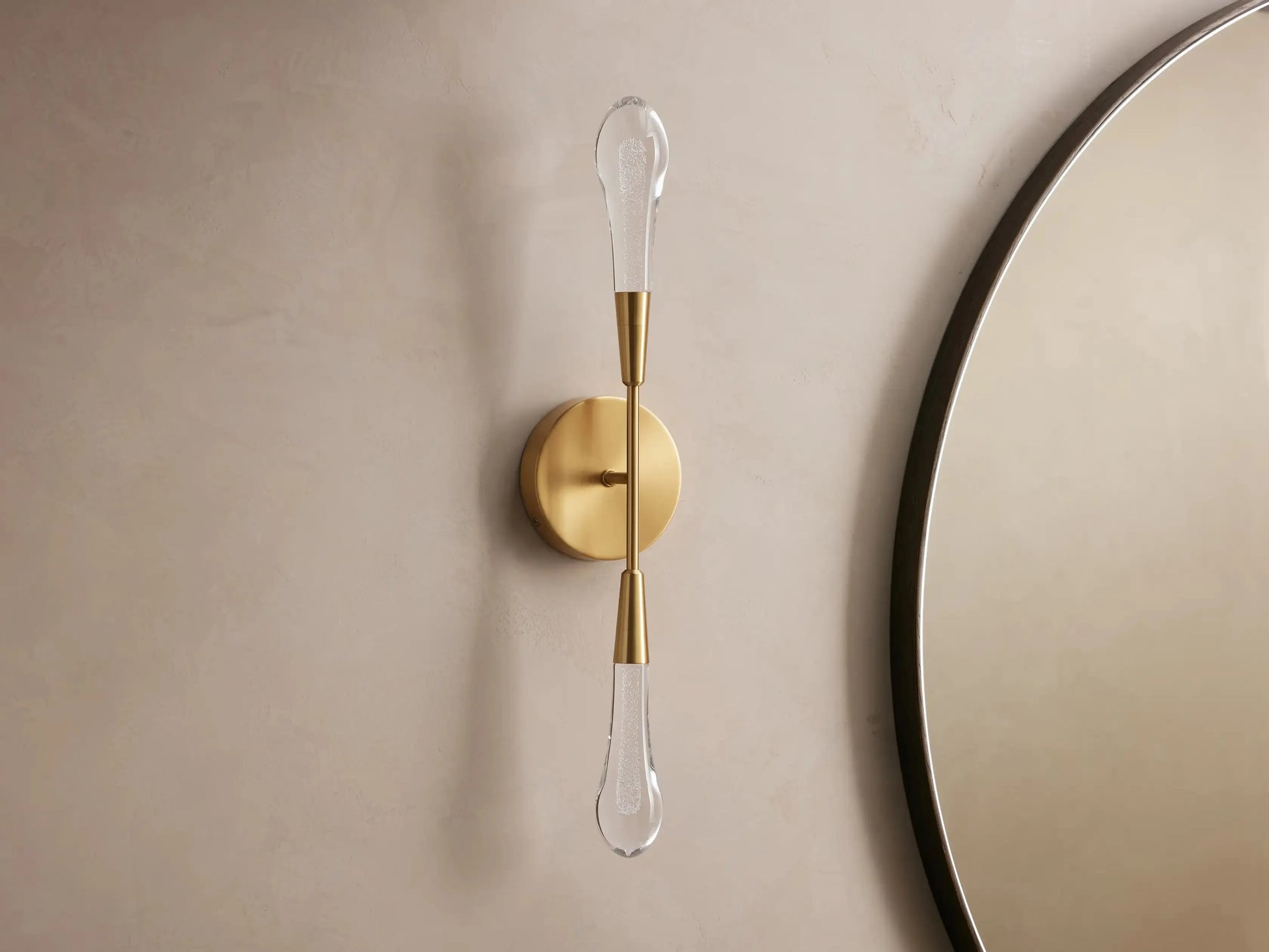 Soltaire Crystal Double Wall Sconce - King Lamps
