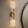 Soltaire Crystal Double Wall Sconce - King Lamps