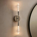 Soltaire Crystal Double Wall Sconce - King Lamps
