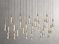 Soltaire Crystal Linear Chandelier 37