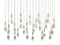 Soltaire Crystal Linear Chandelier 37