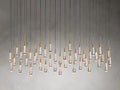 Soltaire Crystal Linear Chandelier 37