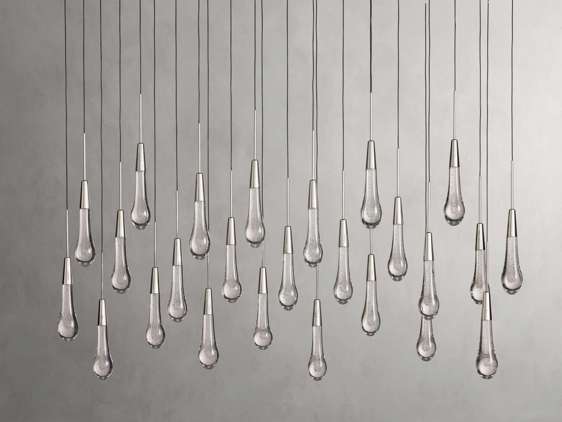 Soltaire Crystal Linear Chandelier 37" 50" 60'' 70" 87" 120''W - King Lamps