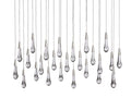 Soltaire Crystal Linear Chandelier 37