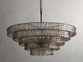 Art Glass Ghiaccio Round Chandelier 36
