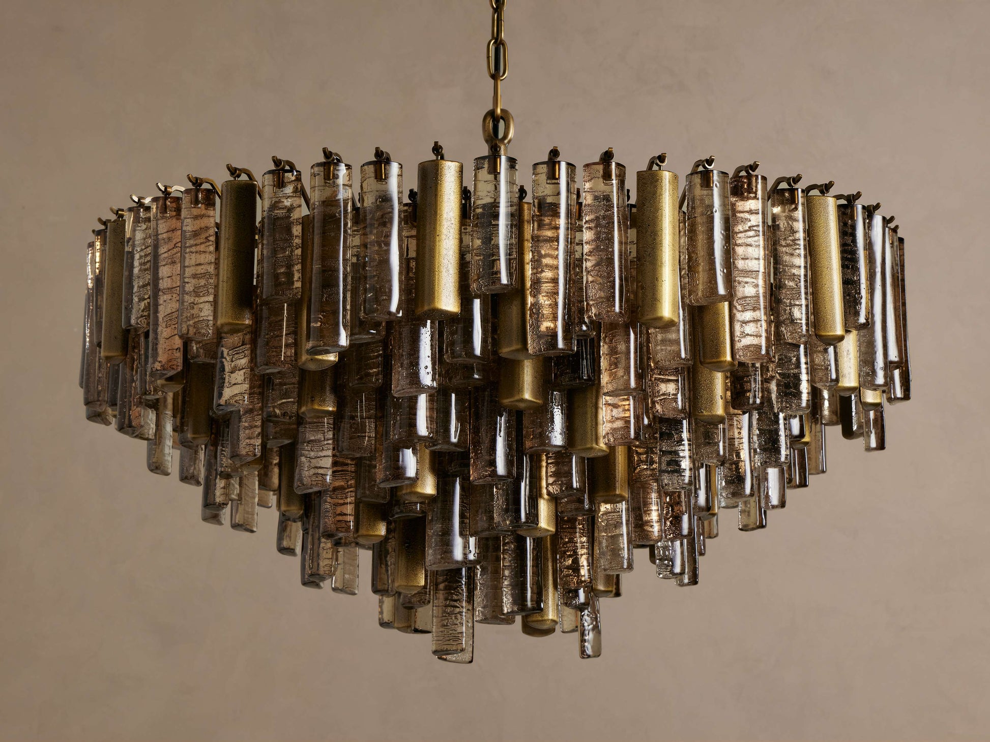 Neve Round Murano Glass Chandelier