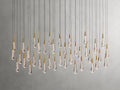 Soltaire Crystal Linear Chandelier 37