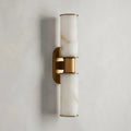 Harlin 2-Light Wall Sconce in Alabaster - King Lamps
