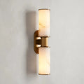 Harlin 2-Light Wall Sconce in Alabaster - King Lamps