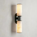 Harlin 2-Light Wall Sconce in Alabaster - King Lamps