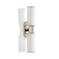 Harlin 2-Light Wall Sconce in Alabaster - King Lamps