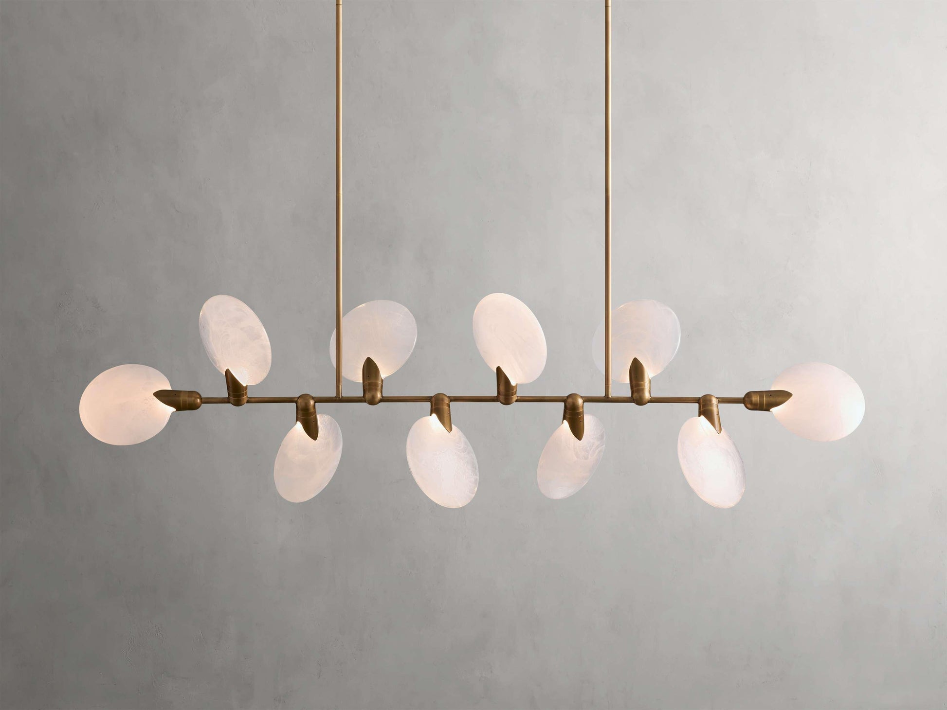 Lyla Linear Chandelier 62''74'' - King Lamps