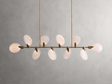 Lyla Linear Chandelier 62''74'' - King Lamps
