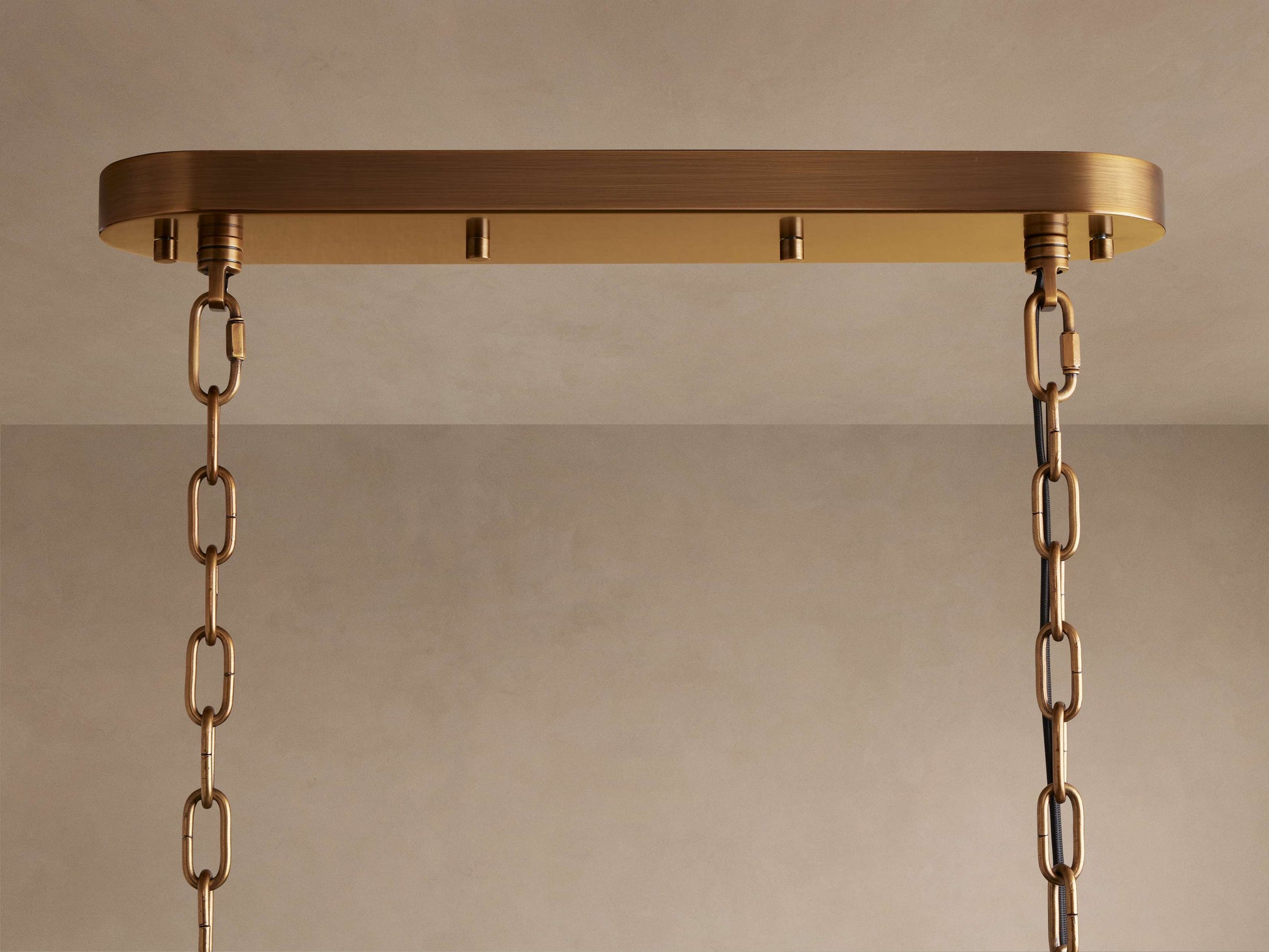 Neve Linear Murano Glass Chandelier