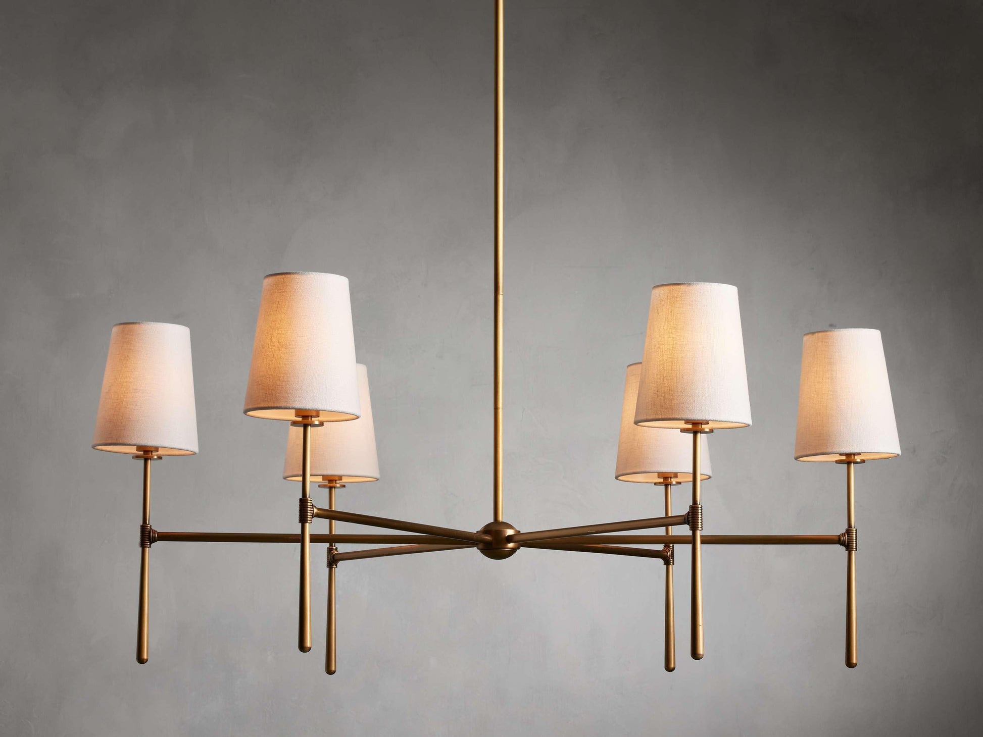 Rhodes Round Chandelier 4/6 Light - King Lamps