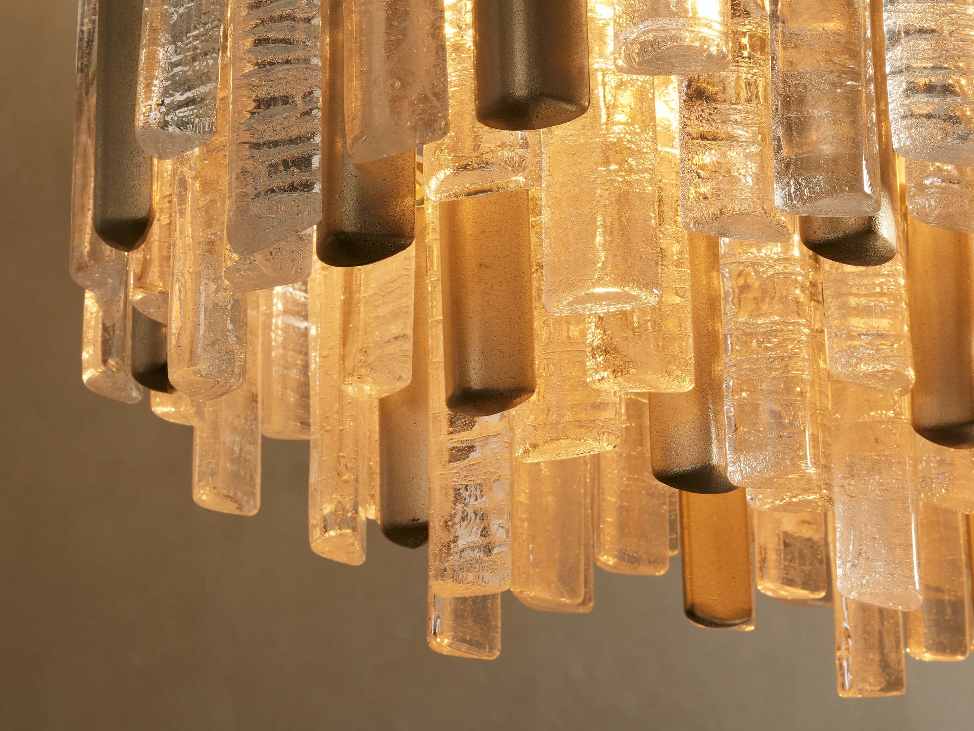 Neve Linear Murano Glass Chandelier