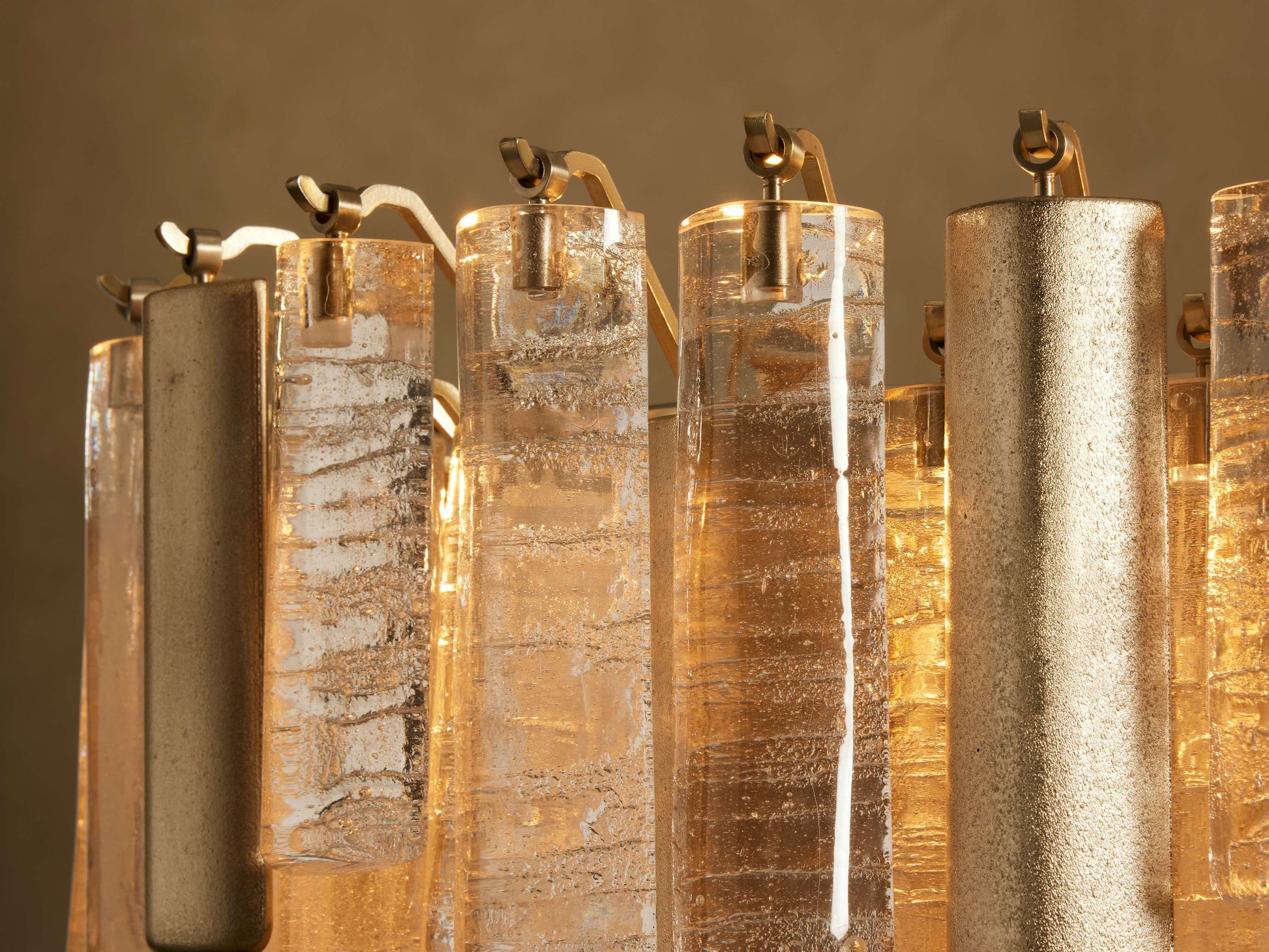 Neve Linear Murano Glass Chandelier