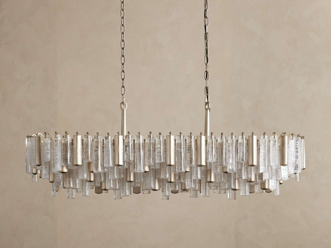 Neve Linear Murano Glass Chandelier