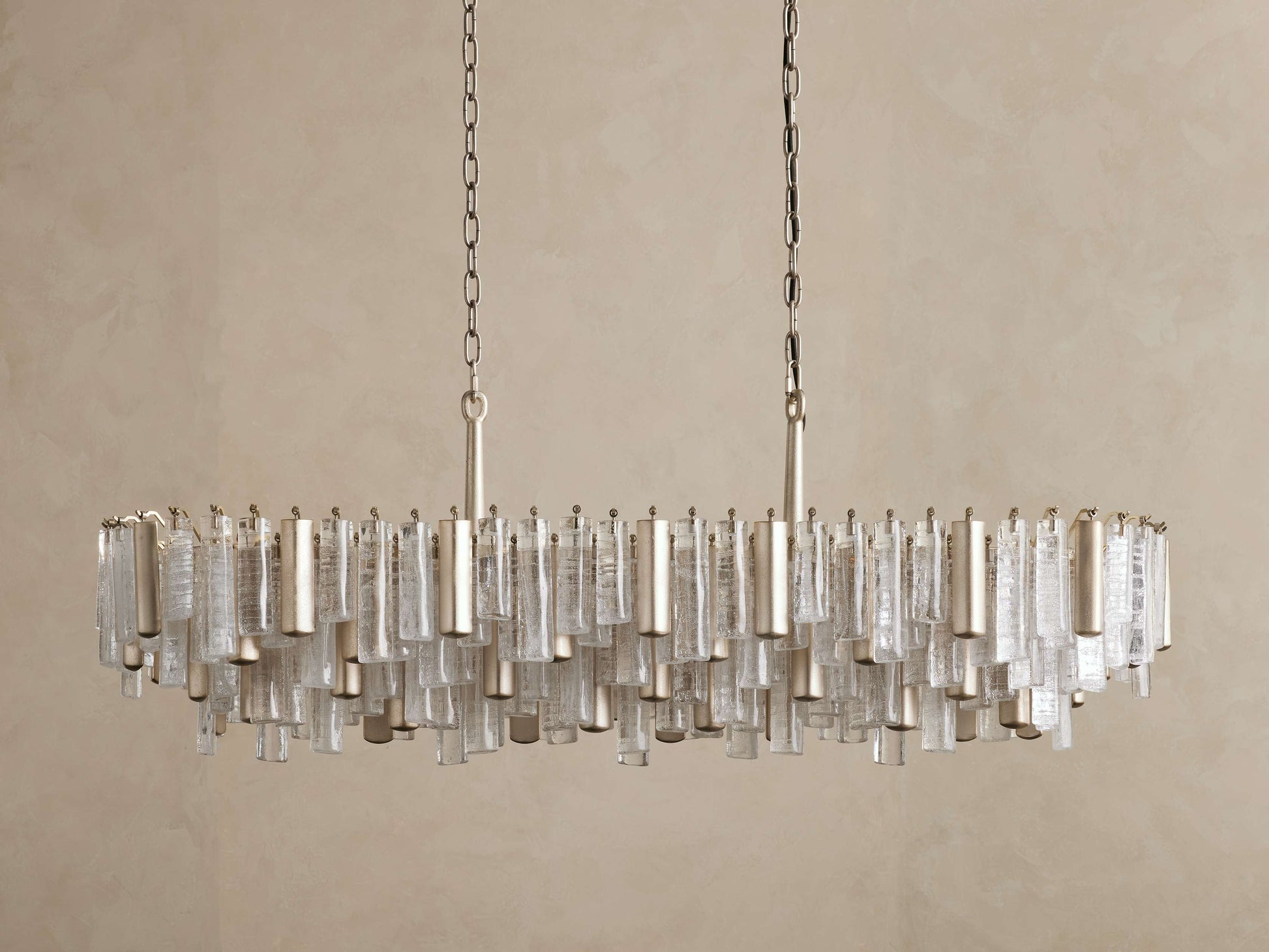 Neve Linear Murano Glass Chandelier