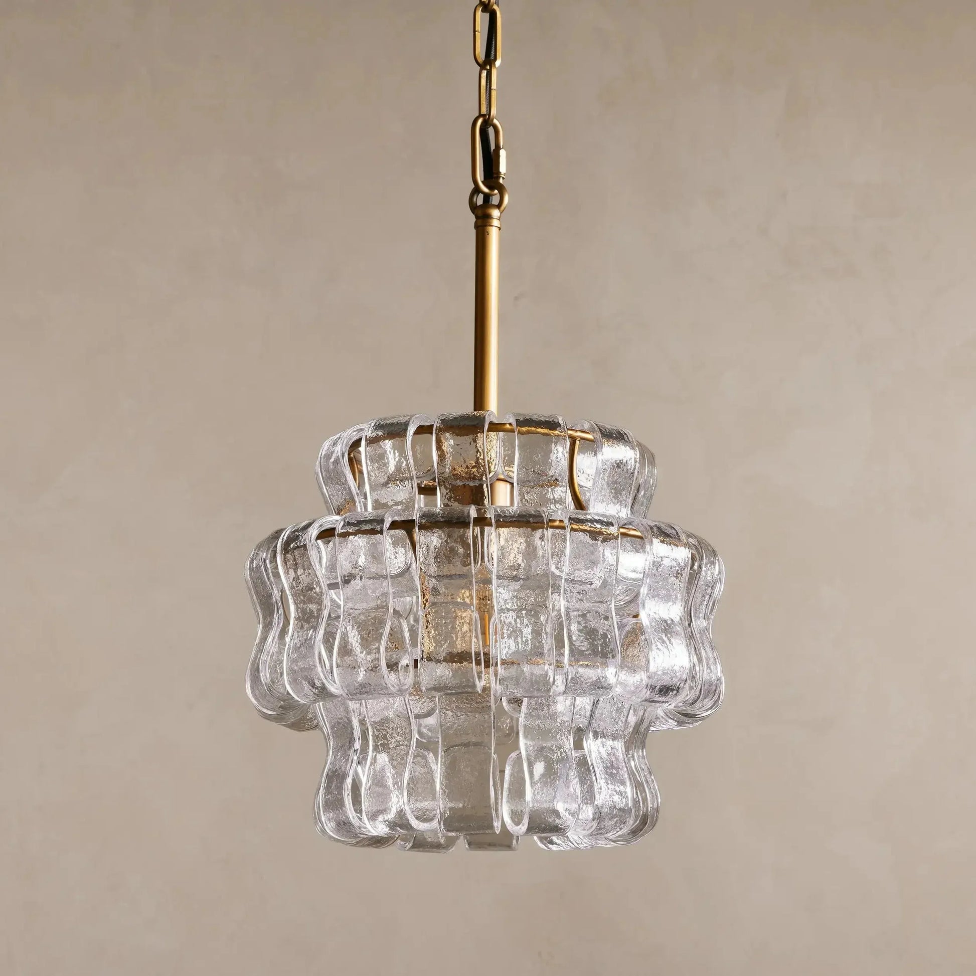 Ghiaccio Glass Pendant - King Lamps