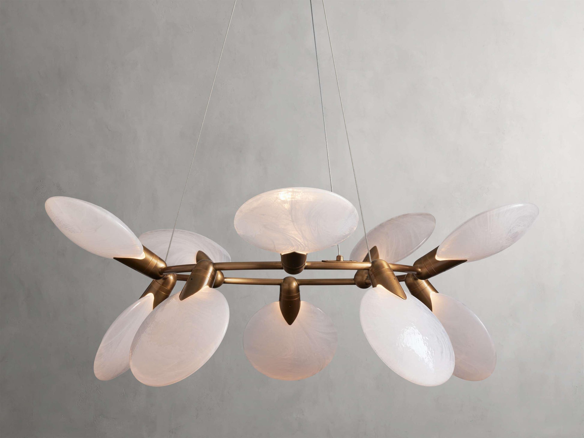 Lyla Halo Chandelier - King Lamps