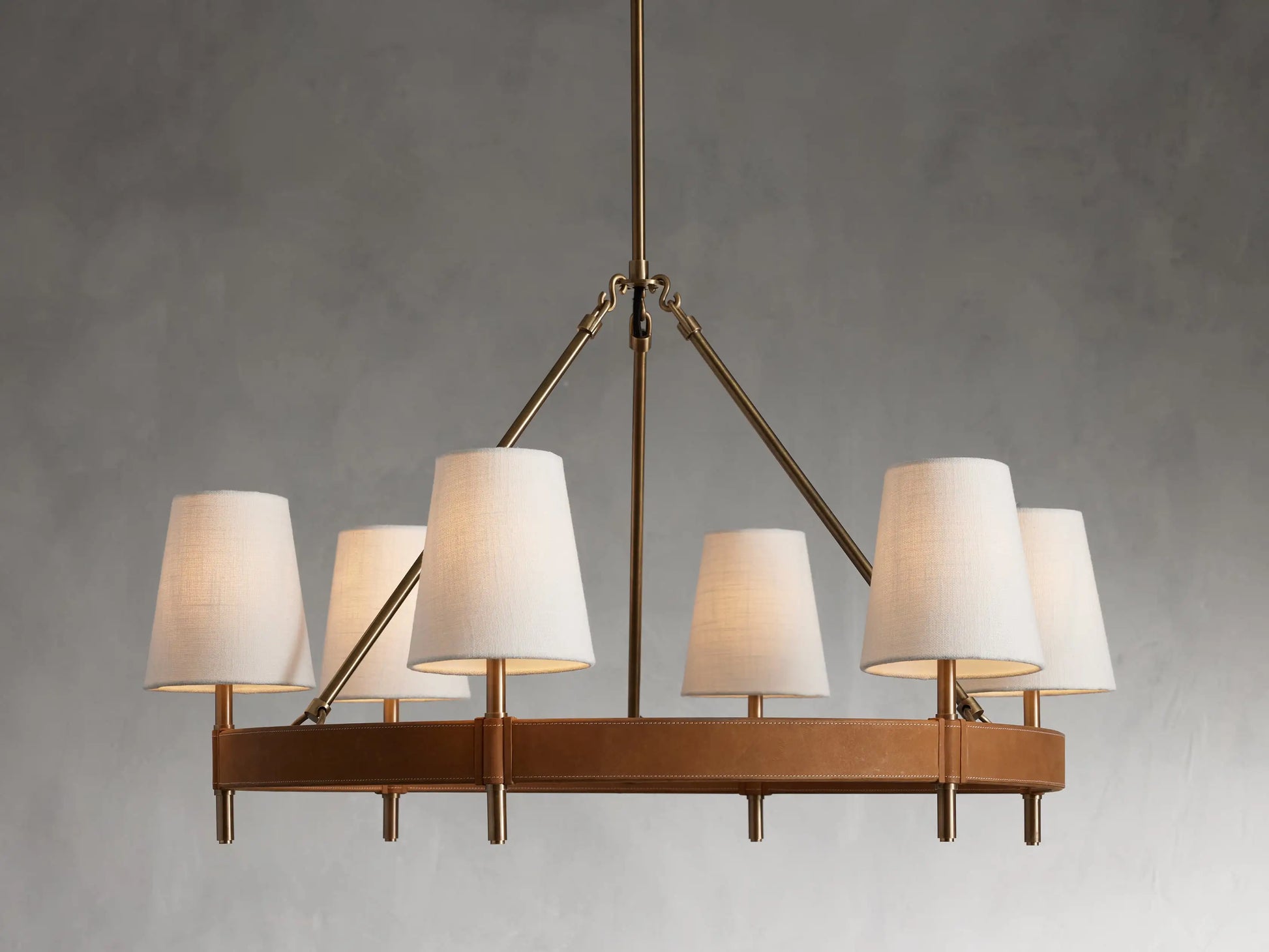 Hastings Halo Round Chandelier-King Lamps