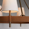 Hasting 6-Light Halo Chandelier - King Lamps