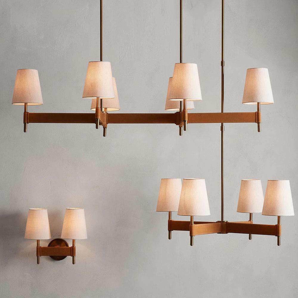 Hasting Linear Chandelier - King Lamps