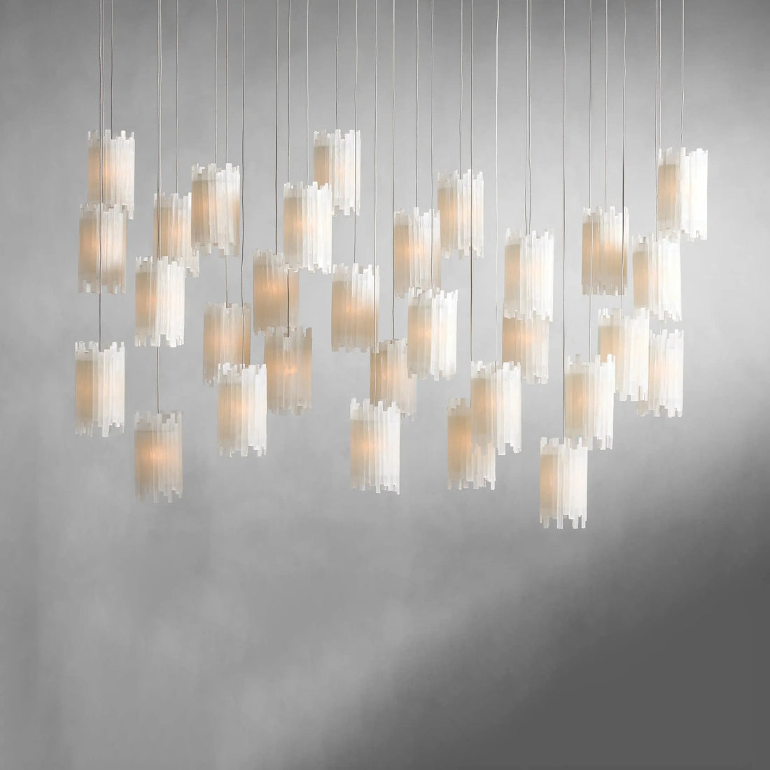 Gianna Rectangular Chandelier - King Lamps