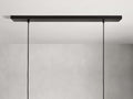 Lena Linear Wood Glass Chandelier 47'' 62