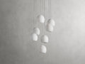 Maeva Round Alabaster Chandelier 13'' 21'' 36'' - King Lamps