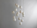 Maeva Round Alabaster Chandelier 13'' 21'' 36'' - King Lamps