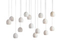 Maeva Round Alabaster Chandelier 13'' 21'' 36'' - King Lamps