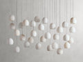 Maeva Round Alabaster Chandelier 13'' 21'' 36'' - King Lamps