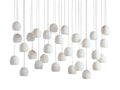 Maeva Round Alabaster Chandelier 13'' 21'' 36'' - King Lamps