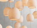 Maeva Round Alabaster Chandelier 13'' 21'' 36'' - King Lamps