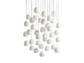 Maeva Round Alabaster Chandelier 13'' 21'' 36'' - King Lamps
