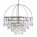 Aubrey Modern Crystal Ball 4 Tier Chandelier - King Lamps