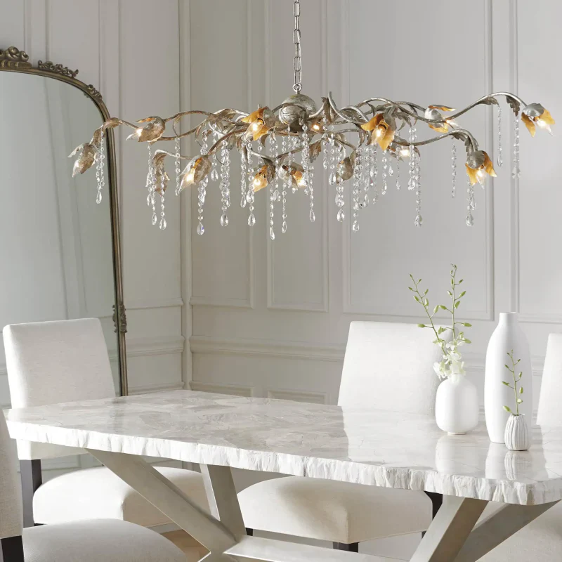 Viticcio Rectangular Chandelier 52''61''71'' - King Lamps