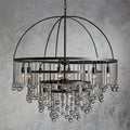 Aubrey Modern Crystal Ball 4 Tier Chandelier - King Lamps