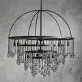 Aubrey Modern Crystal Ball 4 Tier Chandelier - King Lamps
