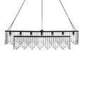 Aubrey Crystal Ball Rectangular Chandelier 47'' 60'' - King Lamps