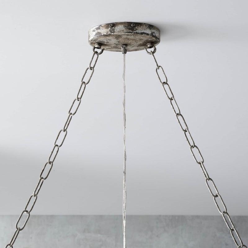 Aubrey Crystal Ball Rectangular Chandelier 47'' 60'' - King Lamps